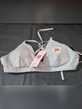 Hurley Light Blue Women's Bikini Top